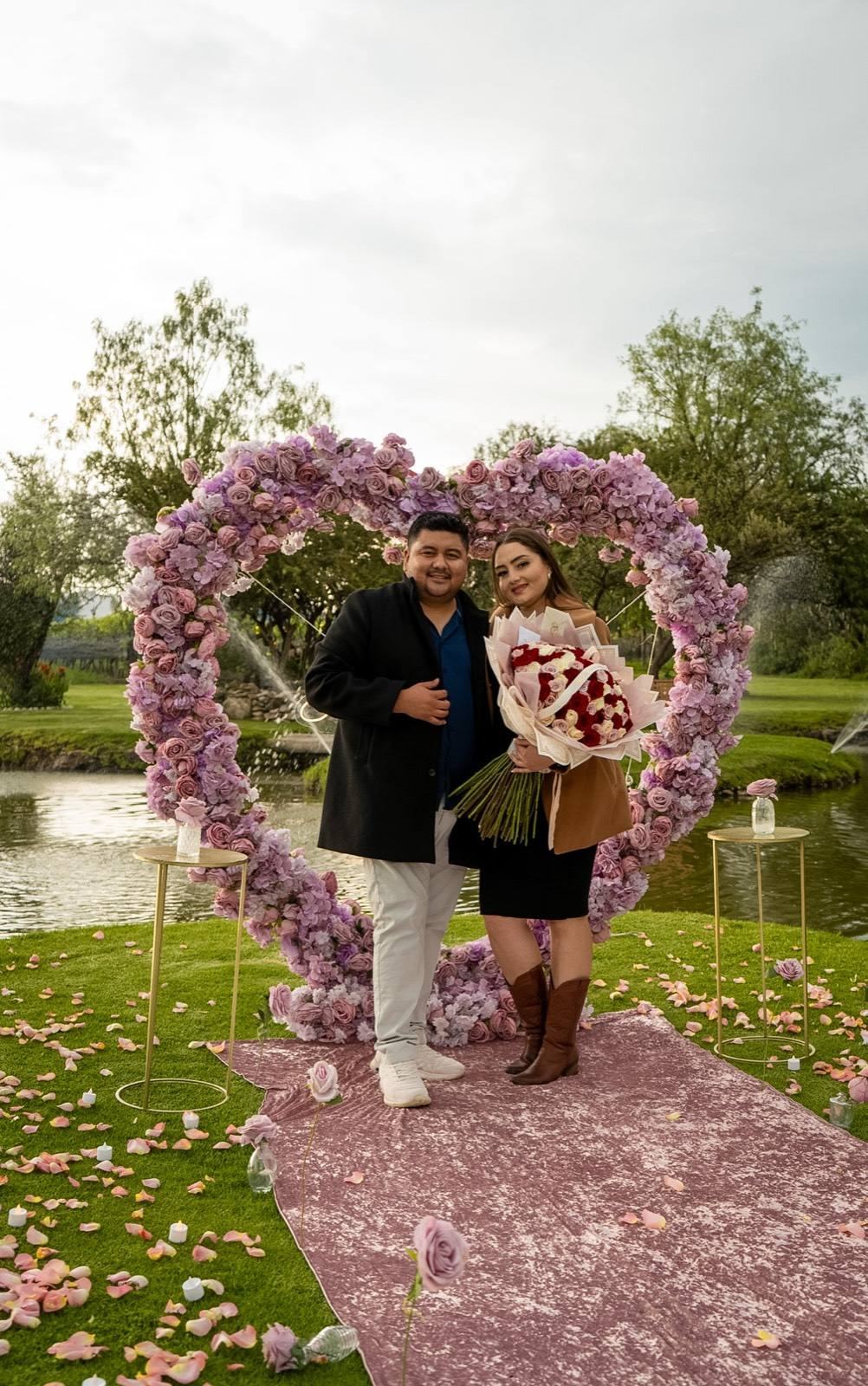 Cita o aniversario montada por AYV Proposals en Querétaro