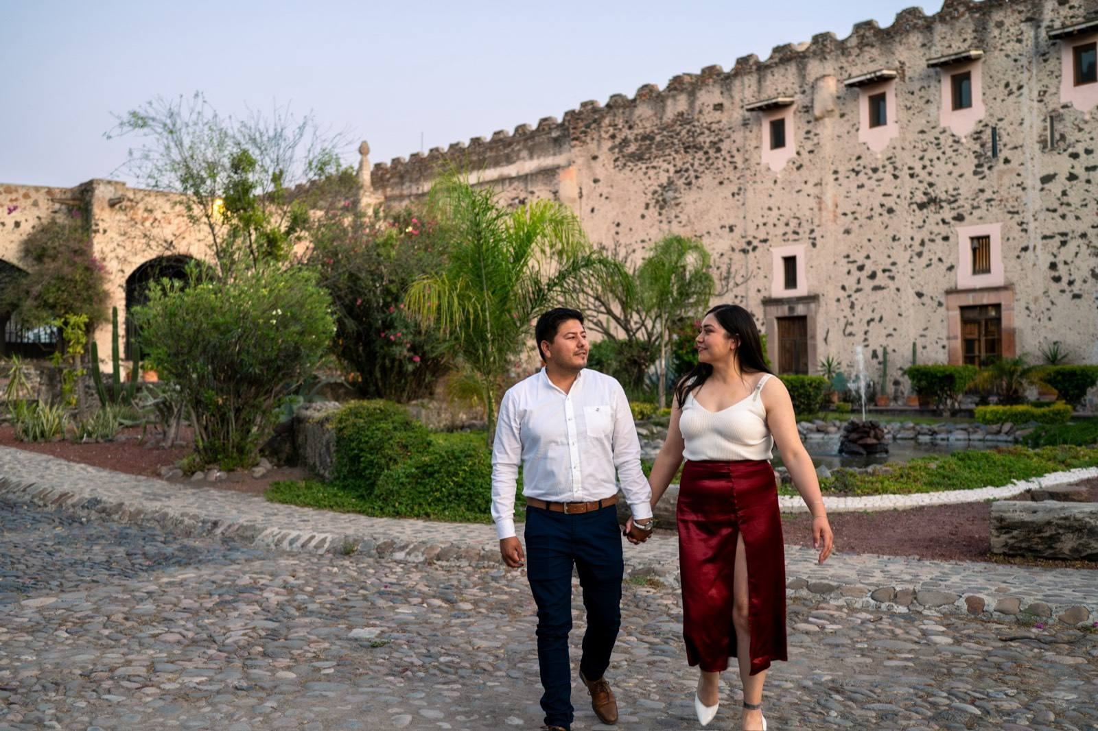 Pedida de matrimonio montada por AYV Proposals en Querétaro