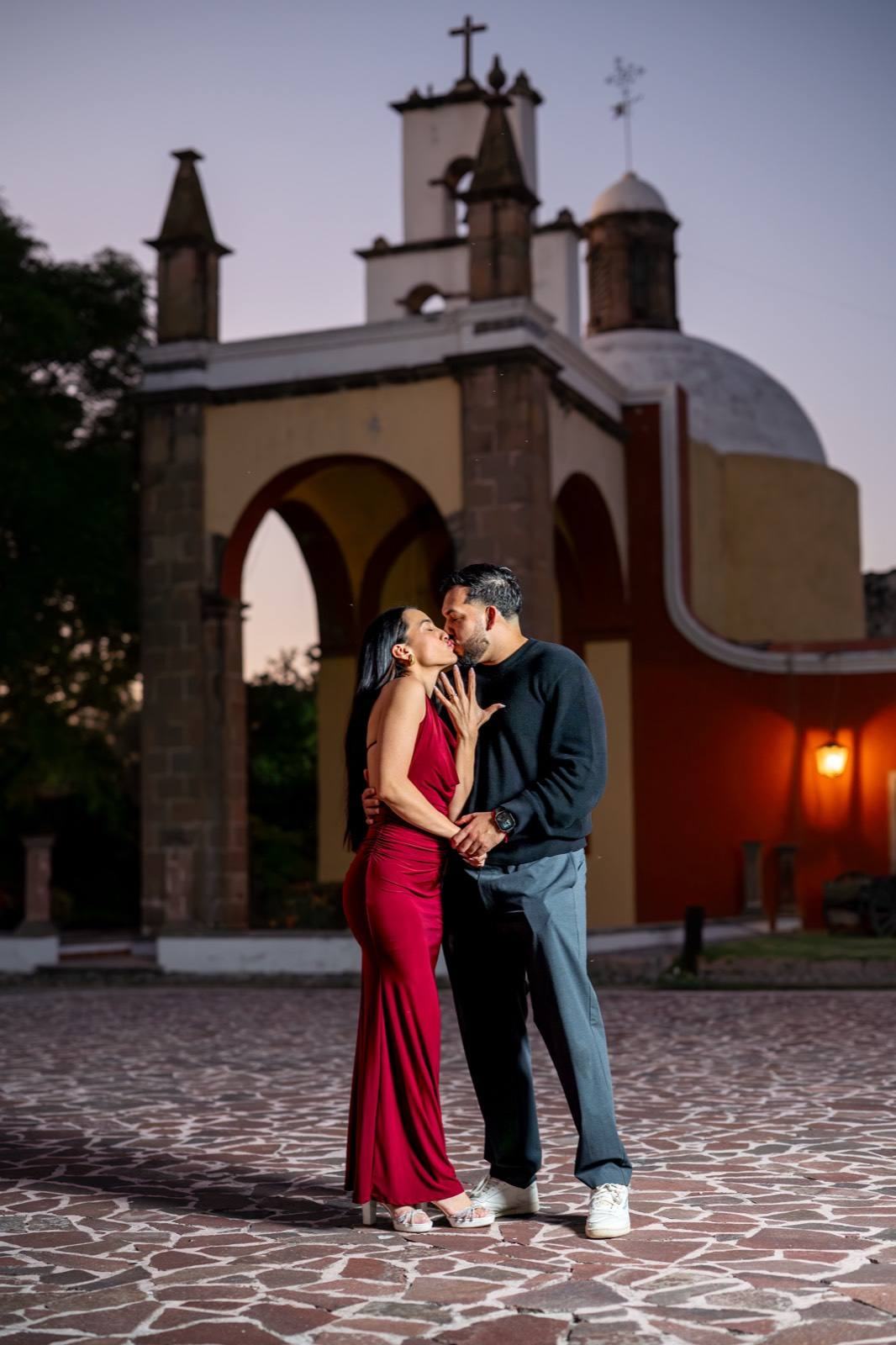 Pedida de matrimonio montada por AYV Proposals en Querétaro