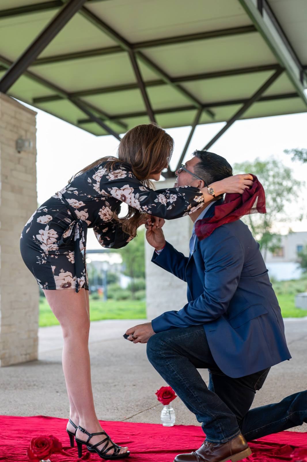 Pedida de matrimonio montada por AYV Proposals en Querétaro