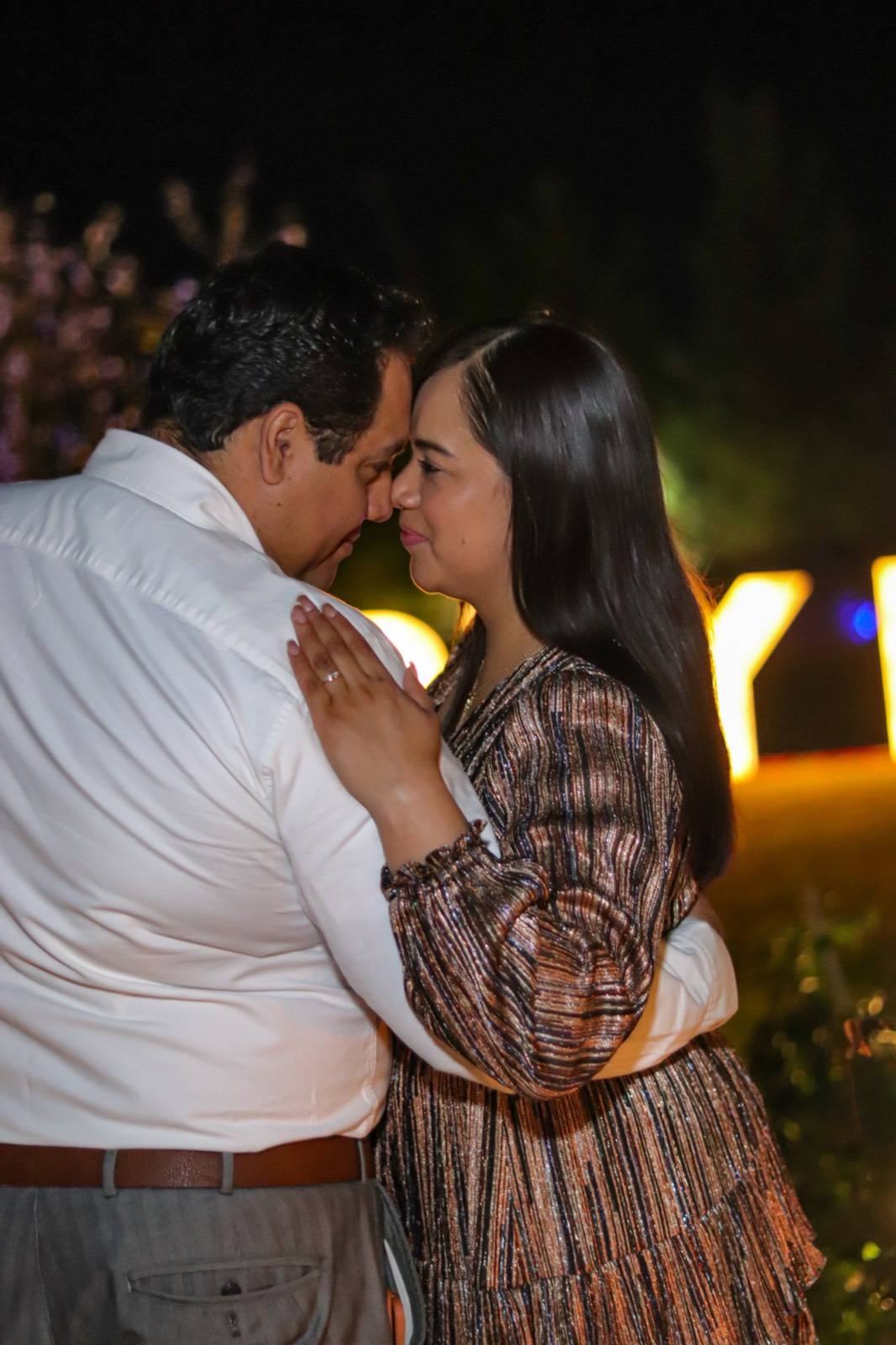 Pedida de matrimonio montada por AYV Proposals en Querétaro